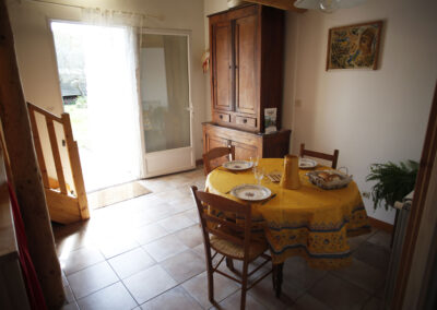 Gîte Glycine 2/4 personnes - piece principale - ext